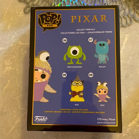 Monsters INC Boo Funko Pin - Picture 2 of 2